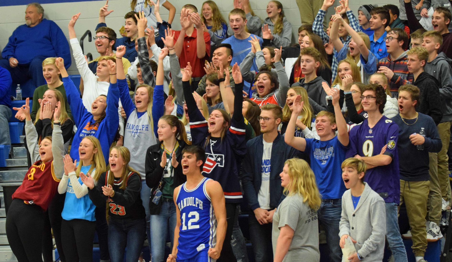 Randolph student section